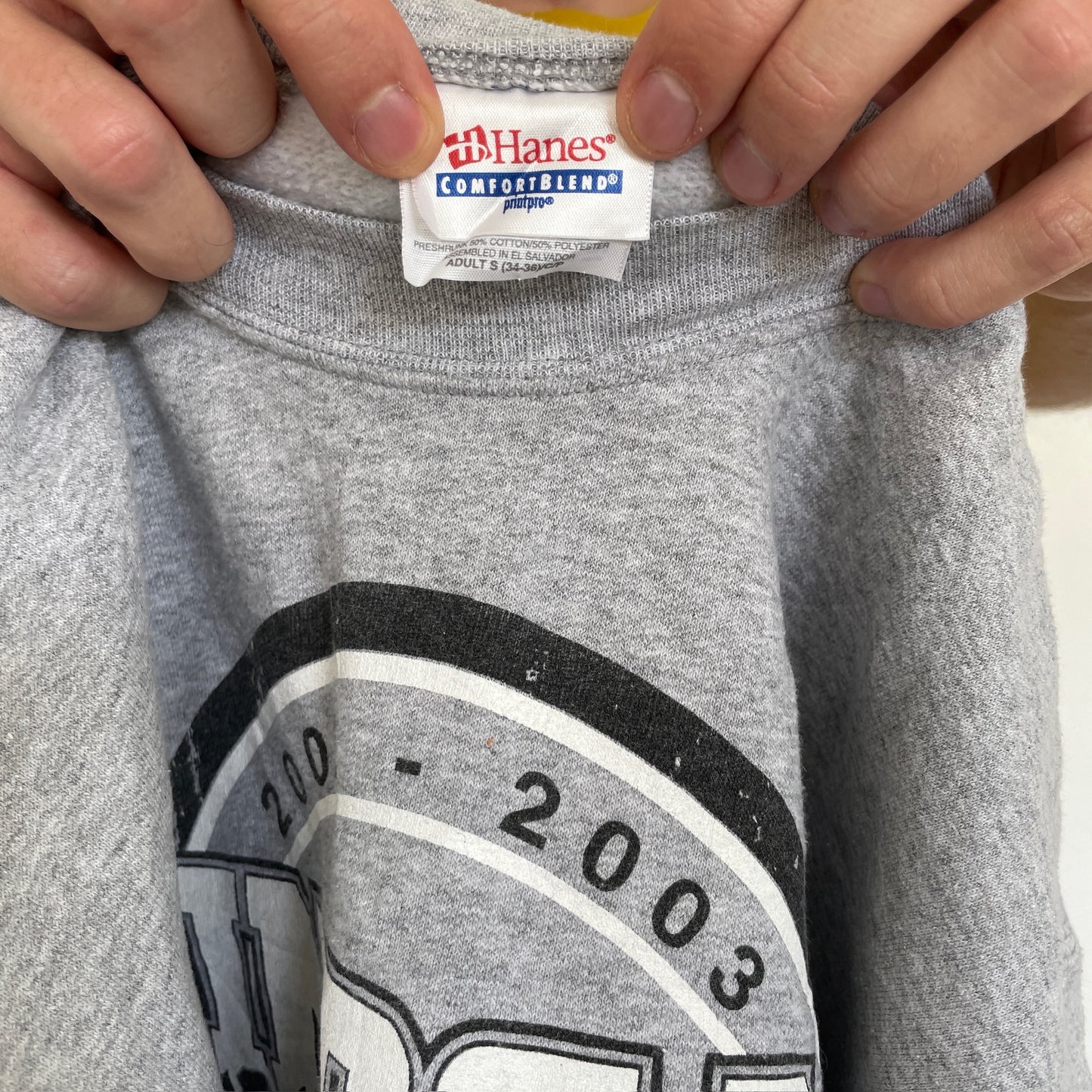 Grå Vintage Sweatshirt