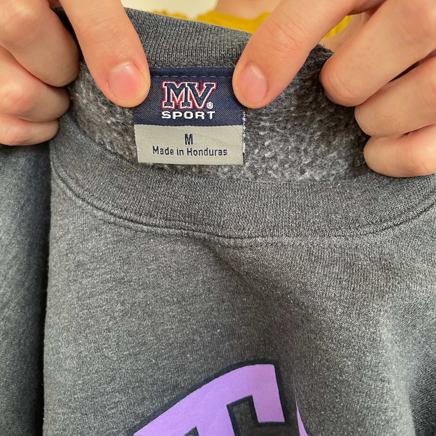 Grå Vintage Sweatshirt