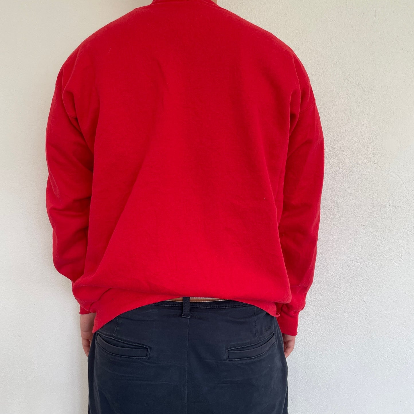 Rød Vintage Sweatshirt