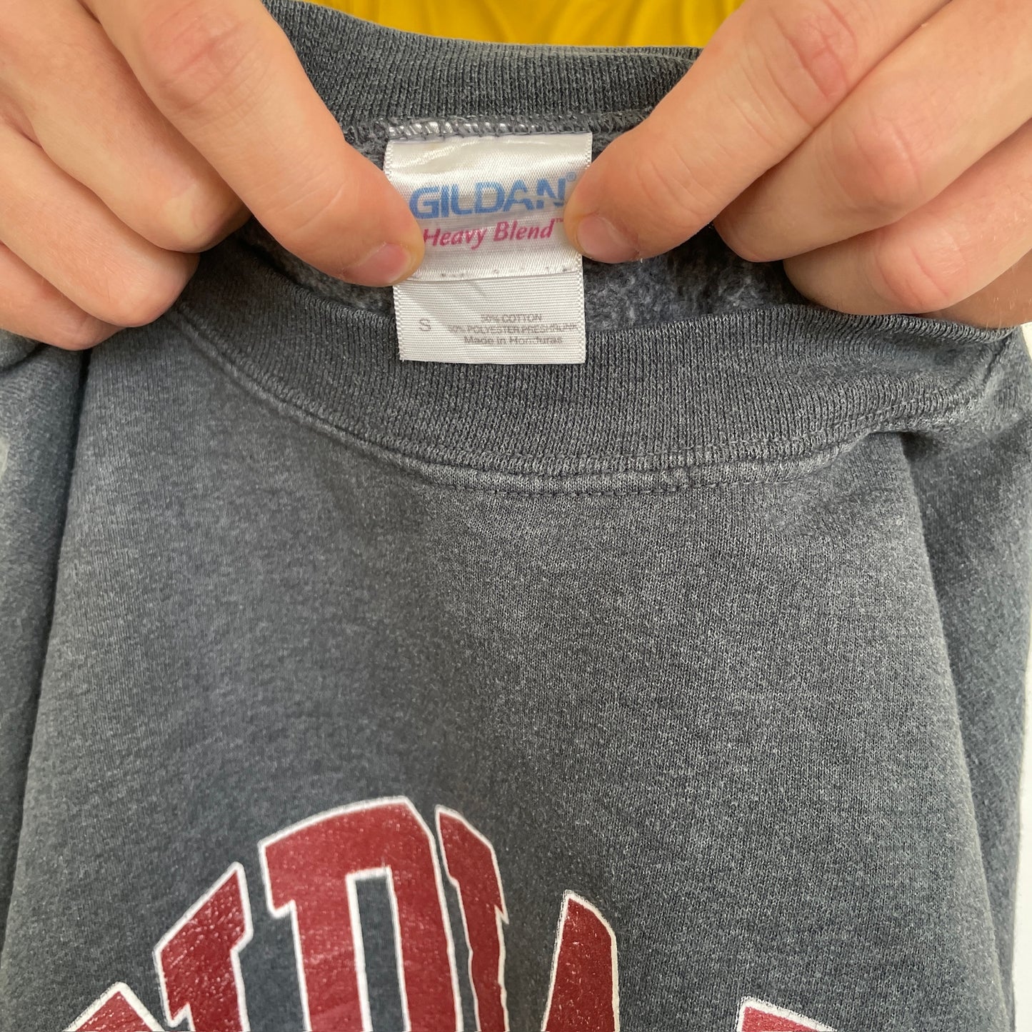 Grå Vintage Sweatshirt