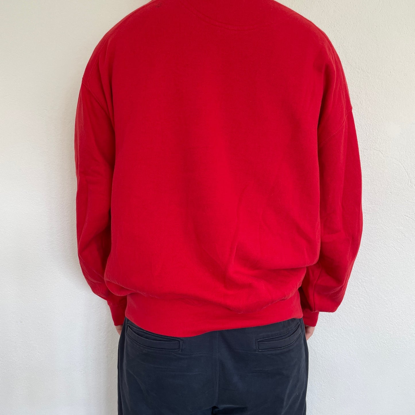 Rød Vintage Sweatshirt