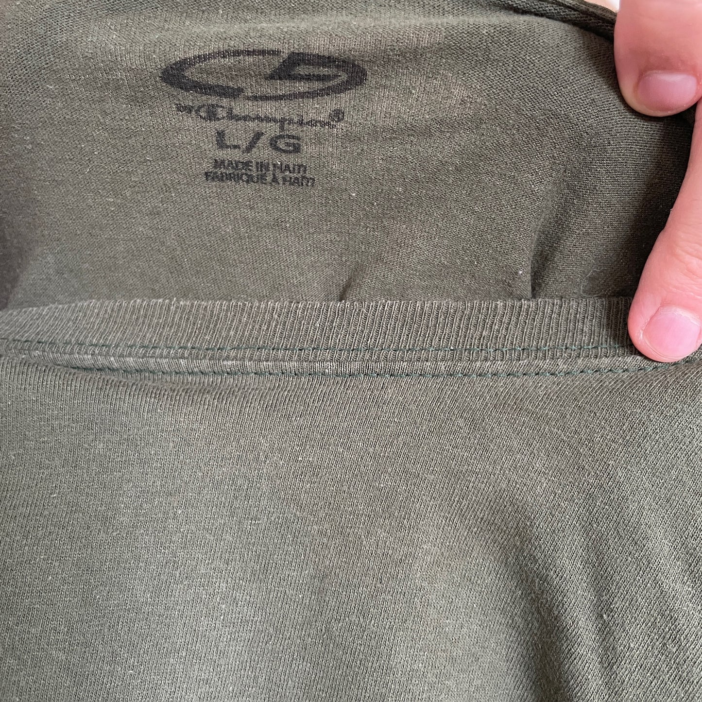 Mørkegrøn Champion T-Shirt