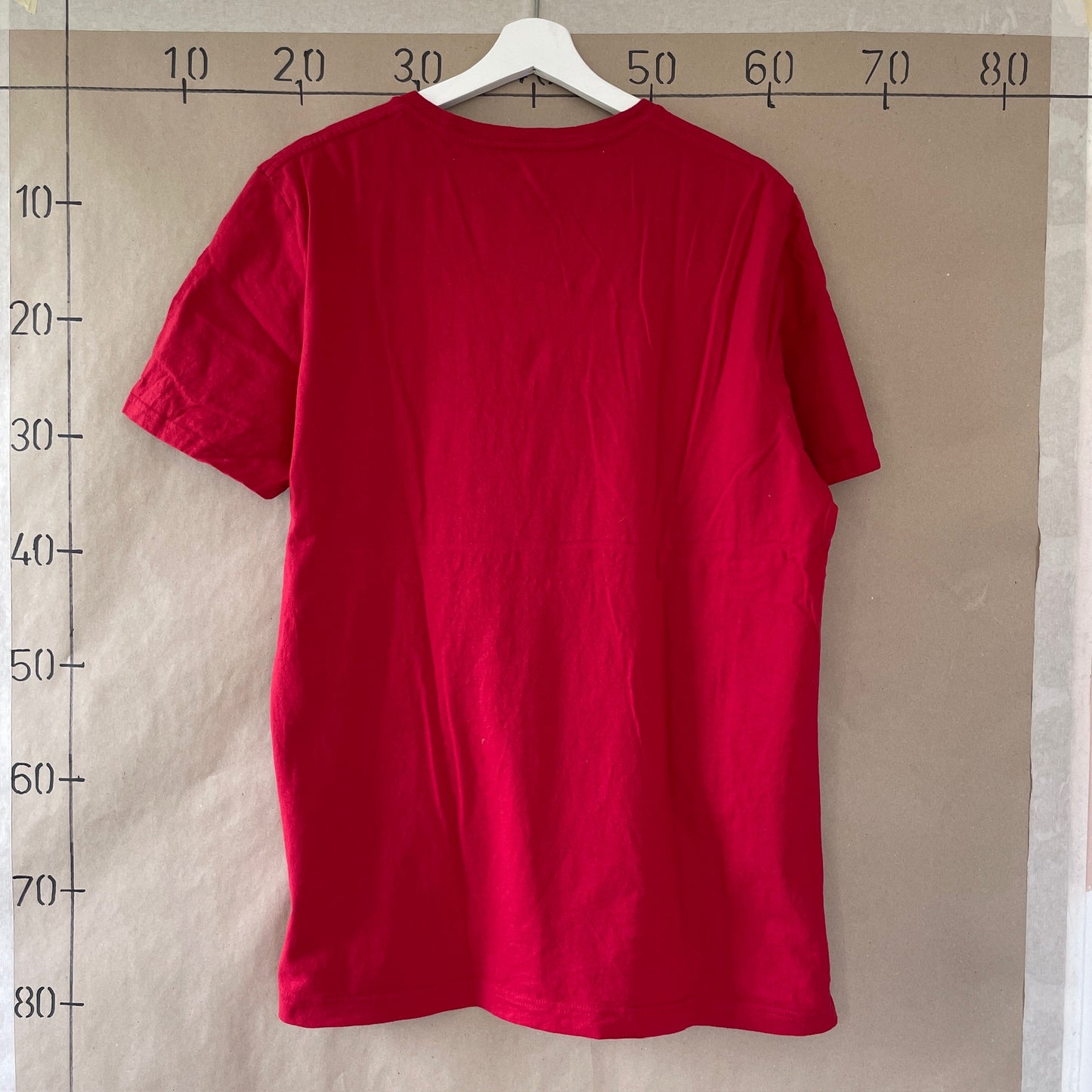 Mørkerød Vintage Nautica T-Shirt