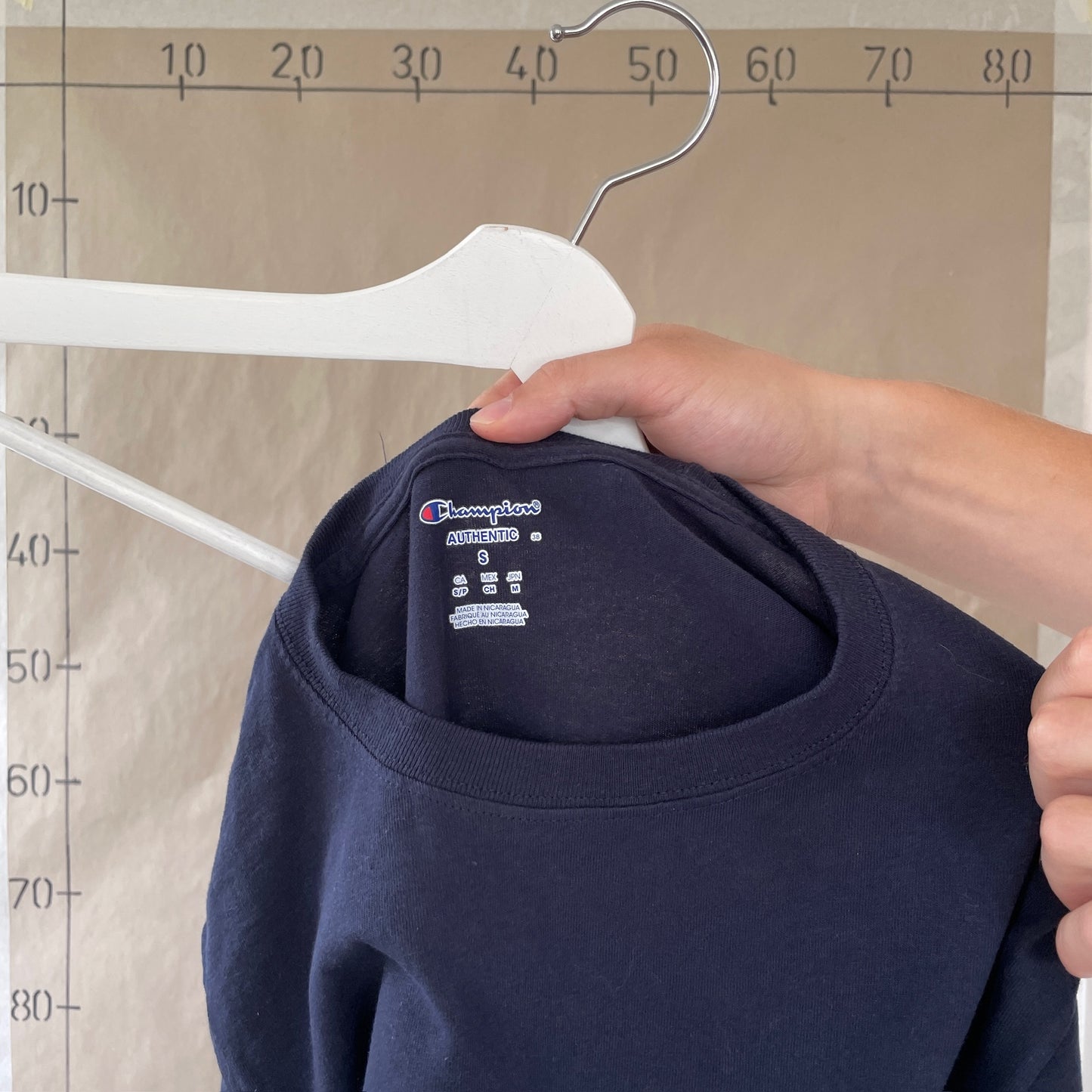 Blå Champion T-Shirt