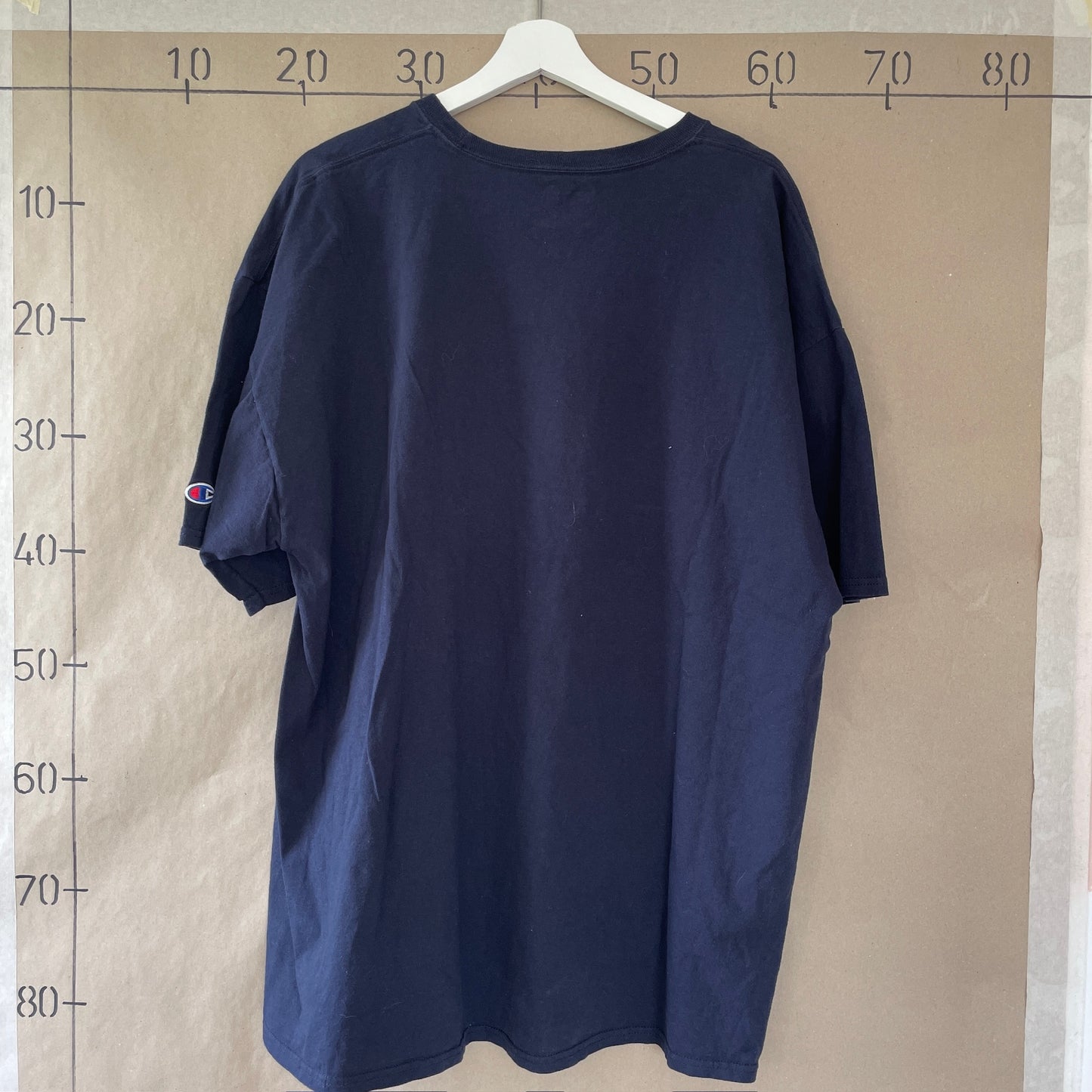 Mørkeblå Vintage T-Shirt