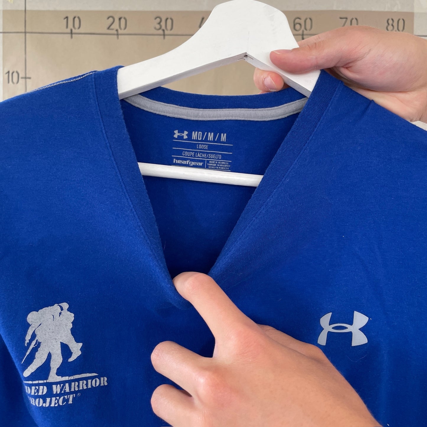 Blå Under Armour T-Shirt