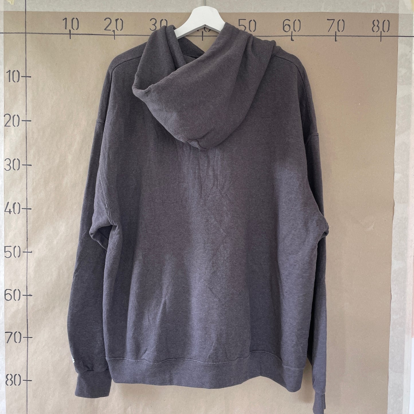 Grå Vintage Hoodie