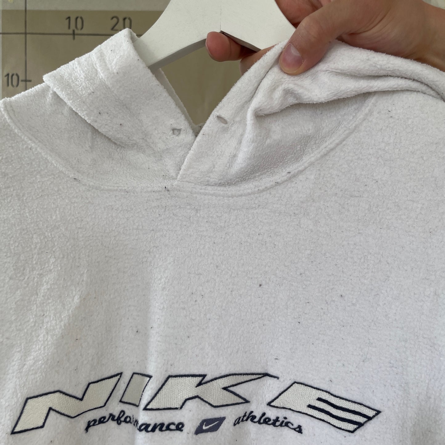Hvid Nike Hoodie