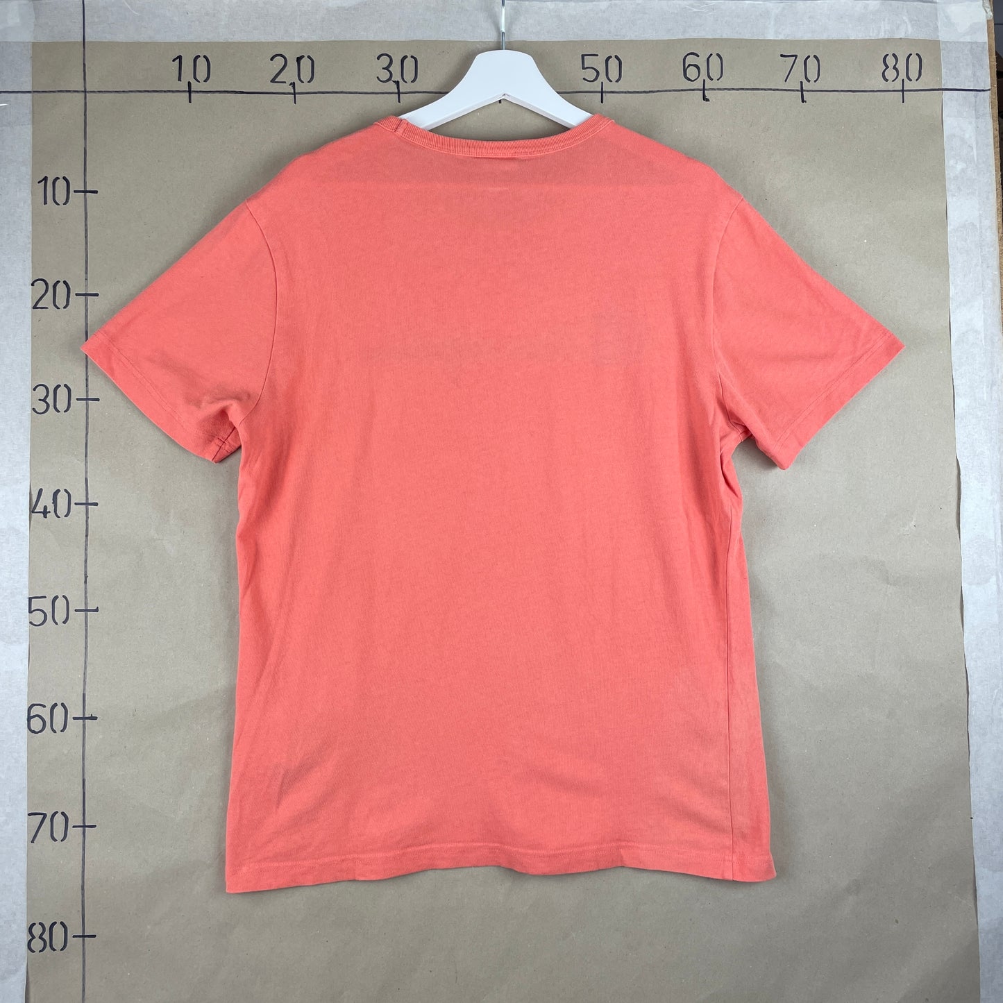 Laksefarvet Vintage Champion T-Shirt