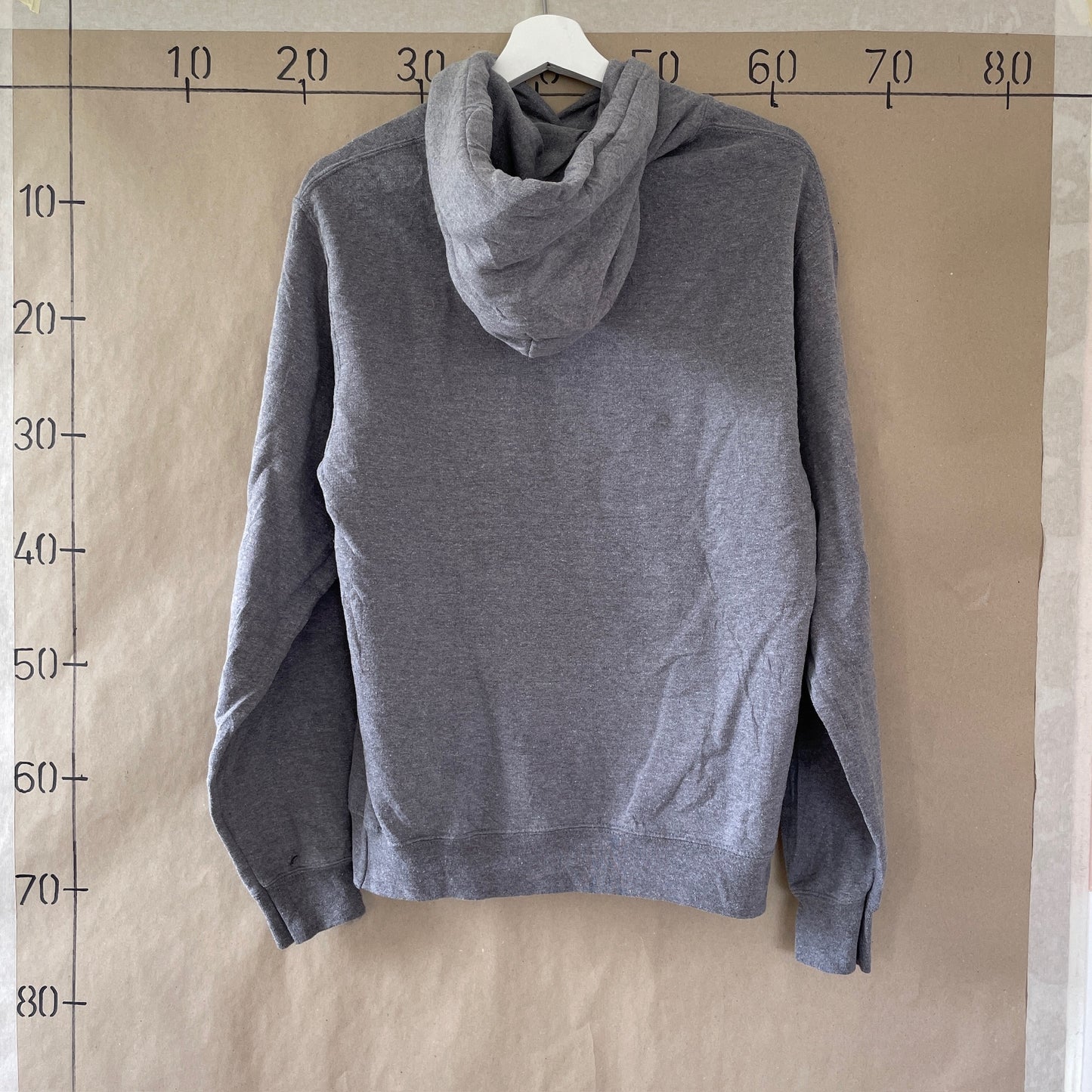 Grå Vintage Hoodie