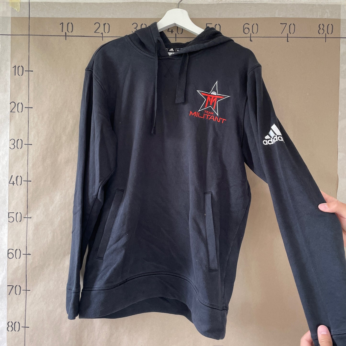Sort Adidas Hoodie