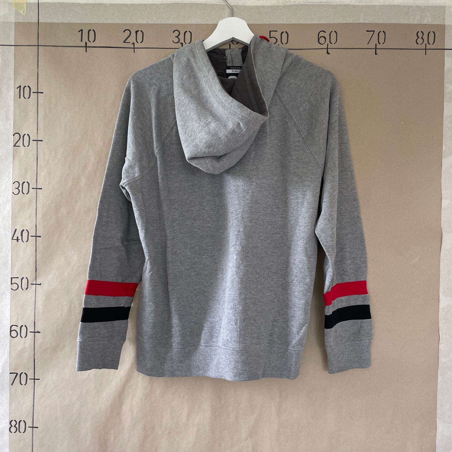Grå NBA "Bulls" Hoodie