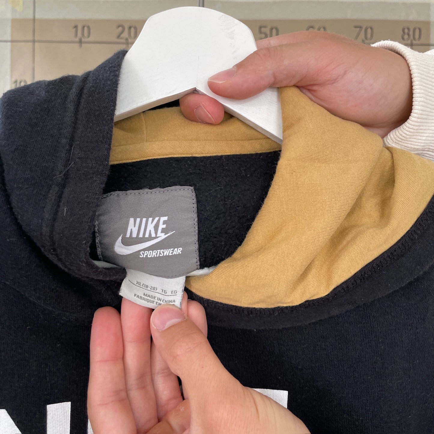 Sort Nike Hoodie