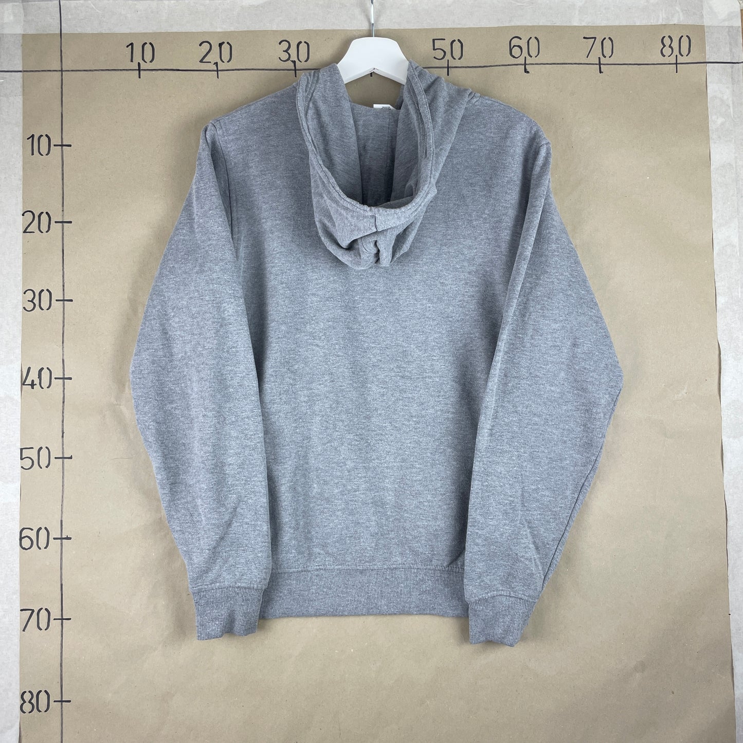 Grå Vintage Lacrosse Hoodie