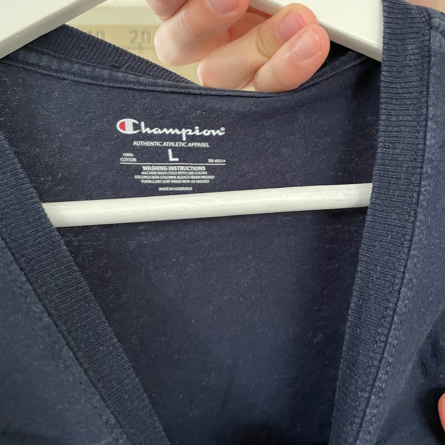 Blå Champion T-Shirt