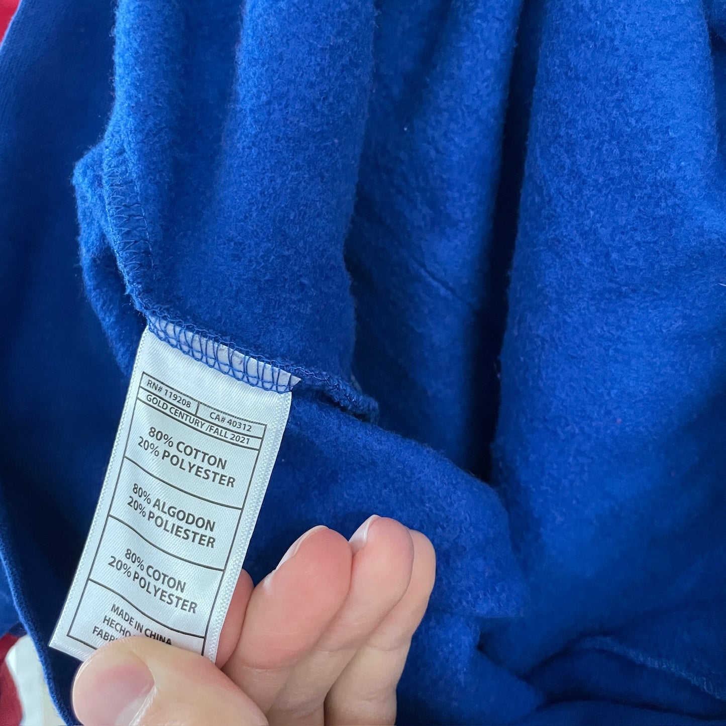 Multifarvet NFL Hoodie