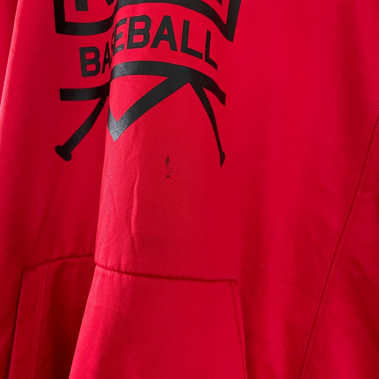 Mørkerød Nike Hoodie