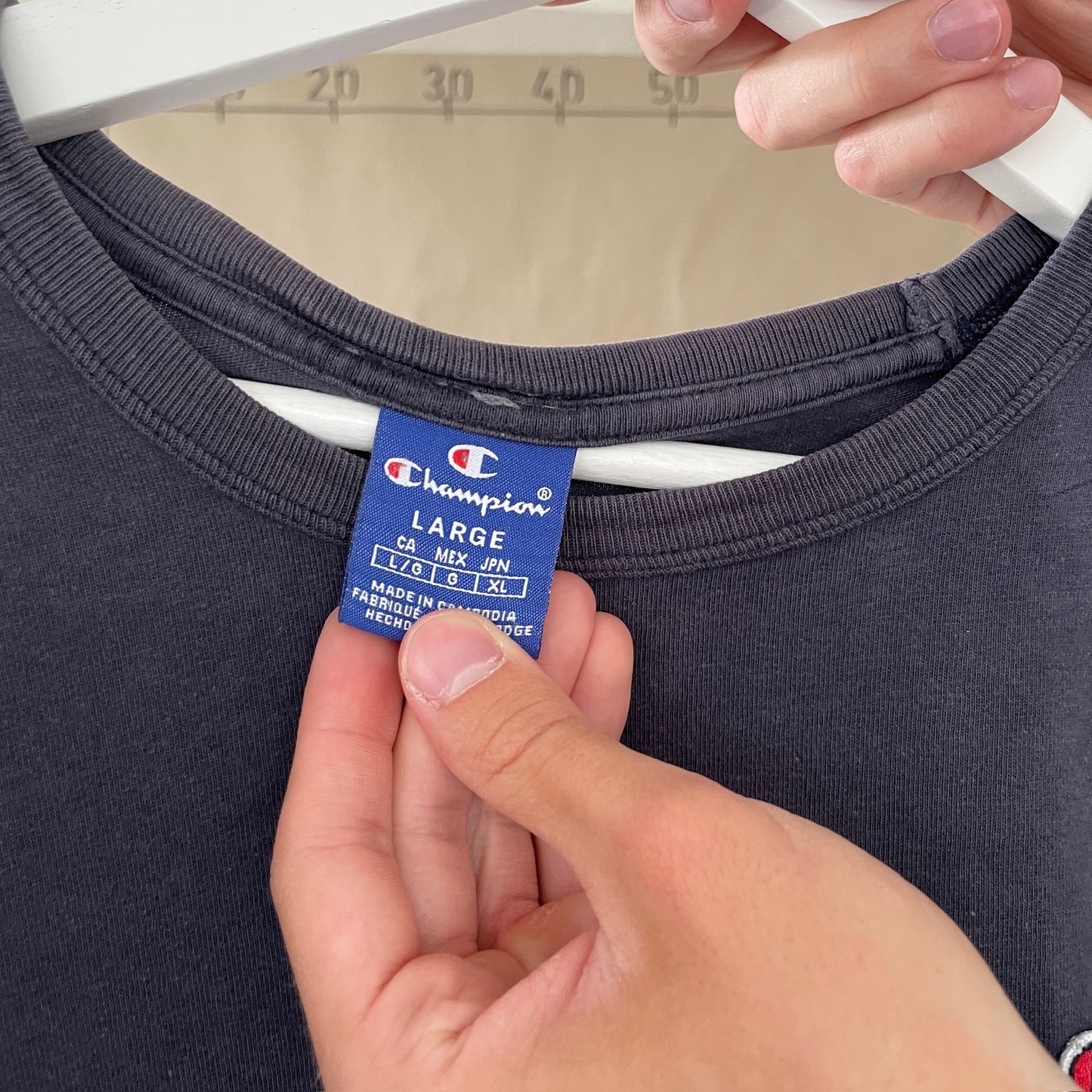 Navyblå Champion T-Shirt