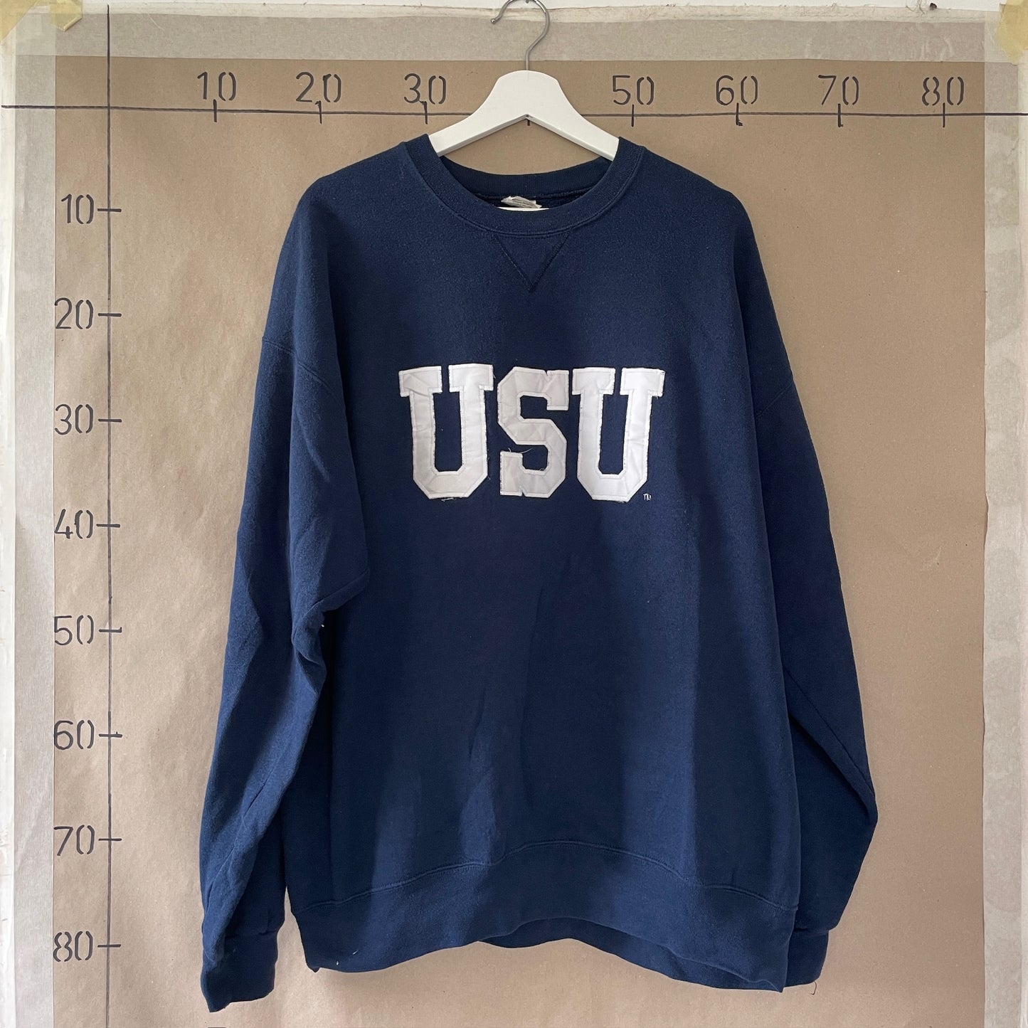 Blå Vintage Sweatshirt