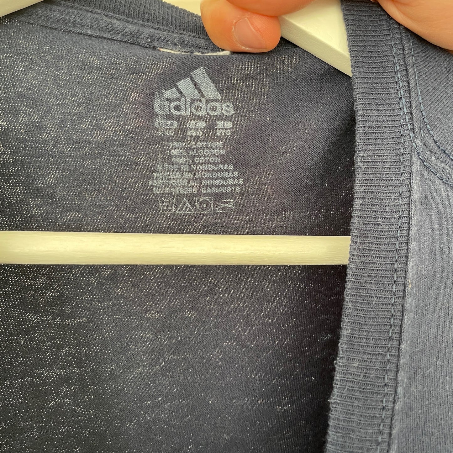 Mørkeblå Adidas T-Shirt