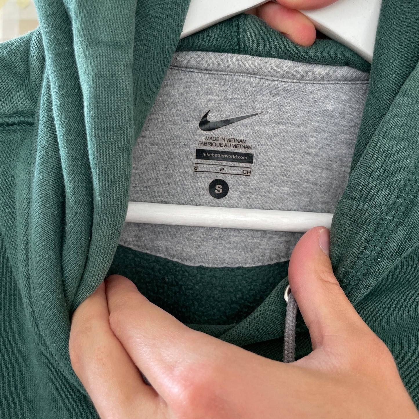 Grøn Nike "Oregon" Hoodie