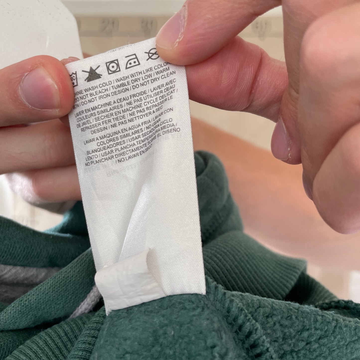 Grøn Nike "Oregon" Hoodie