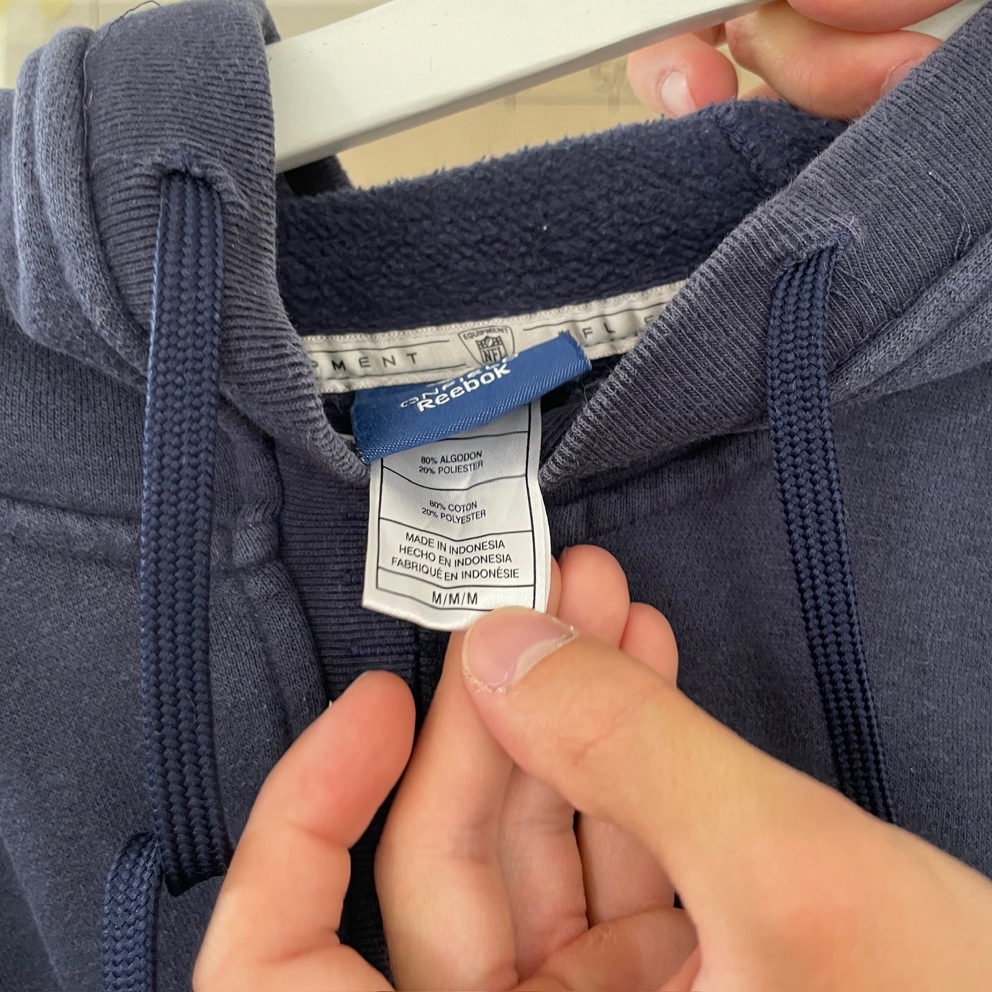 Mørkeblå NFL Hoodie