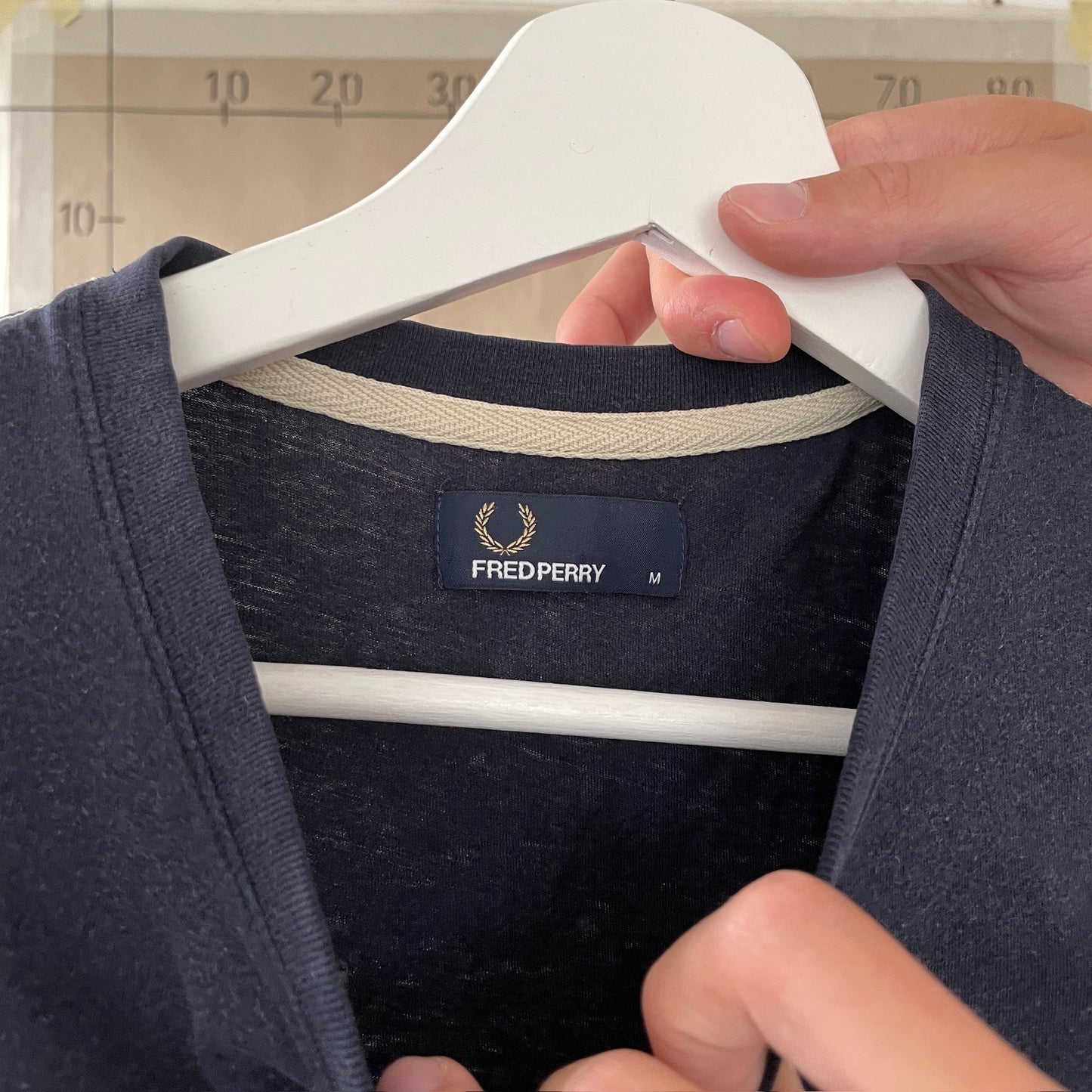 Mørkeblå Fred Perry T-Shirt