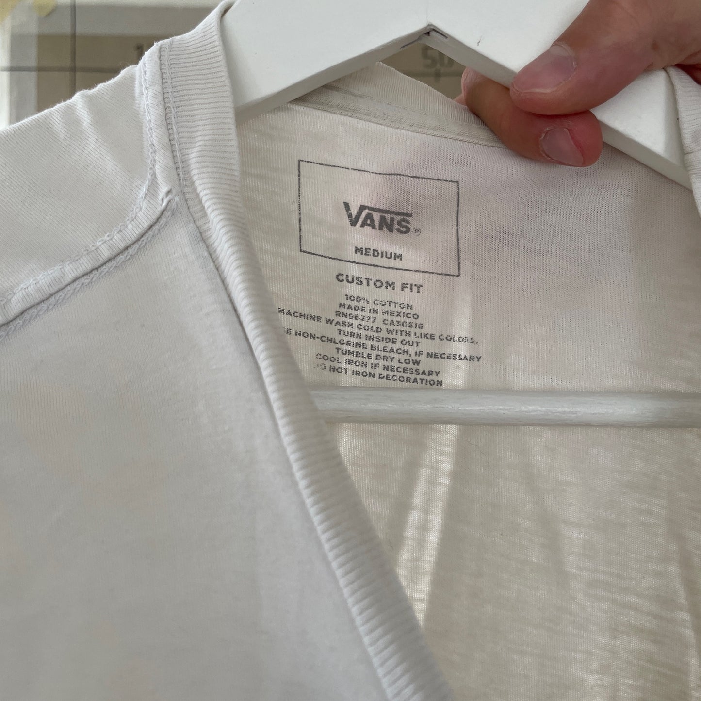 Hvid Vans T-Shirt