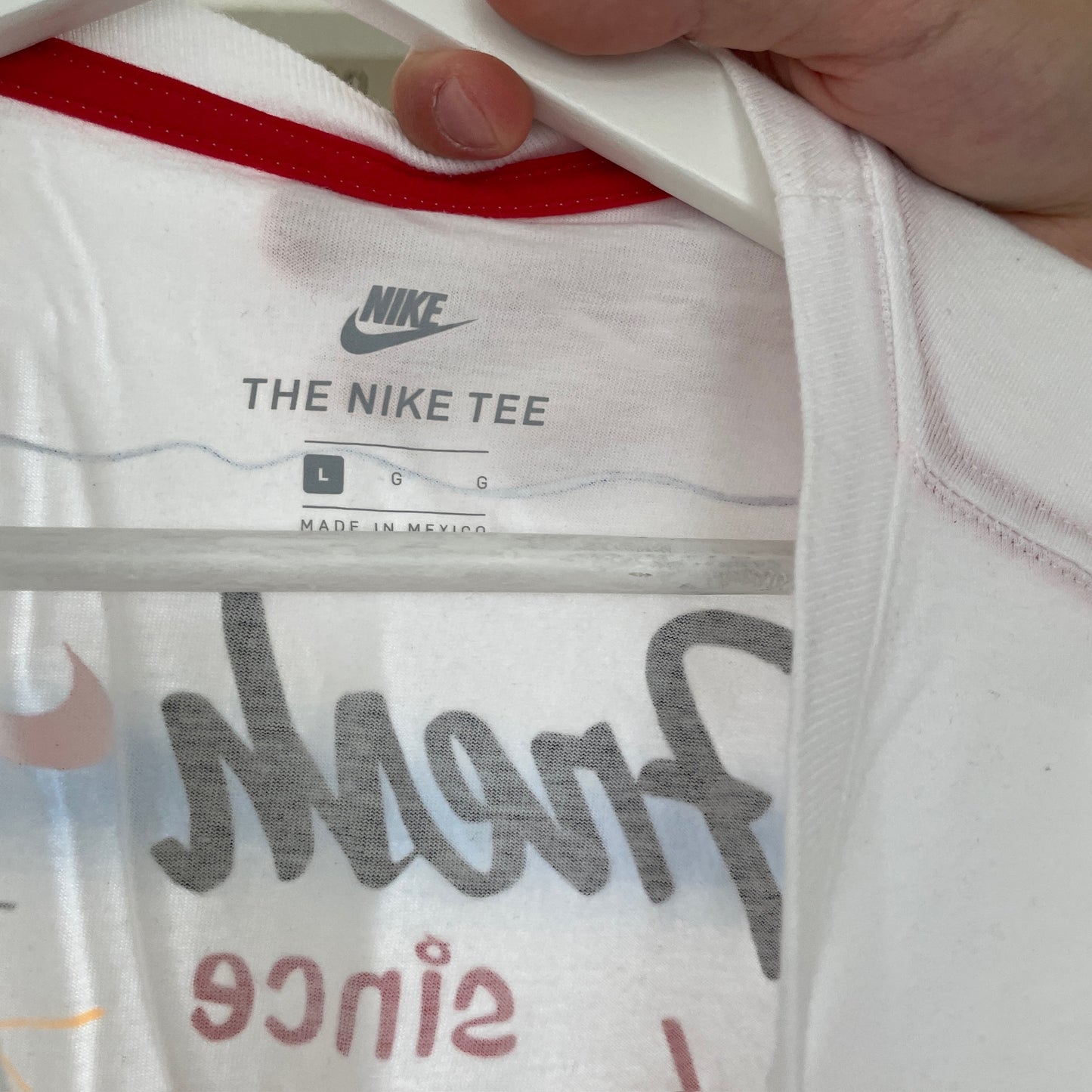 Hvid Nike T-Shirt