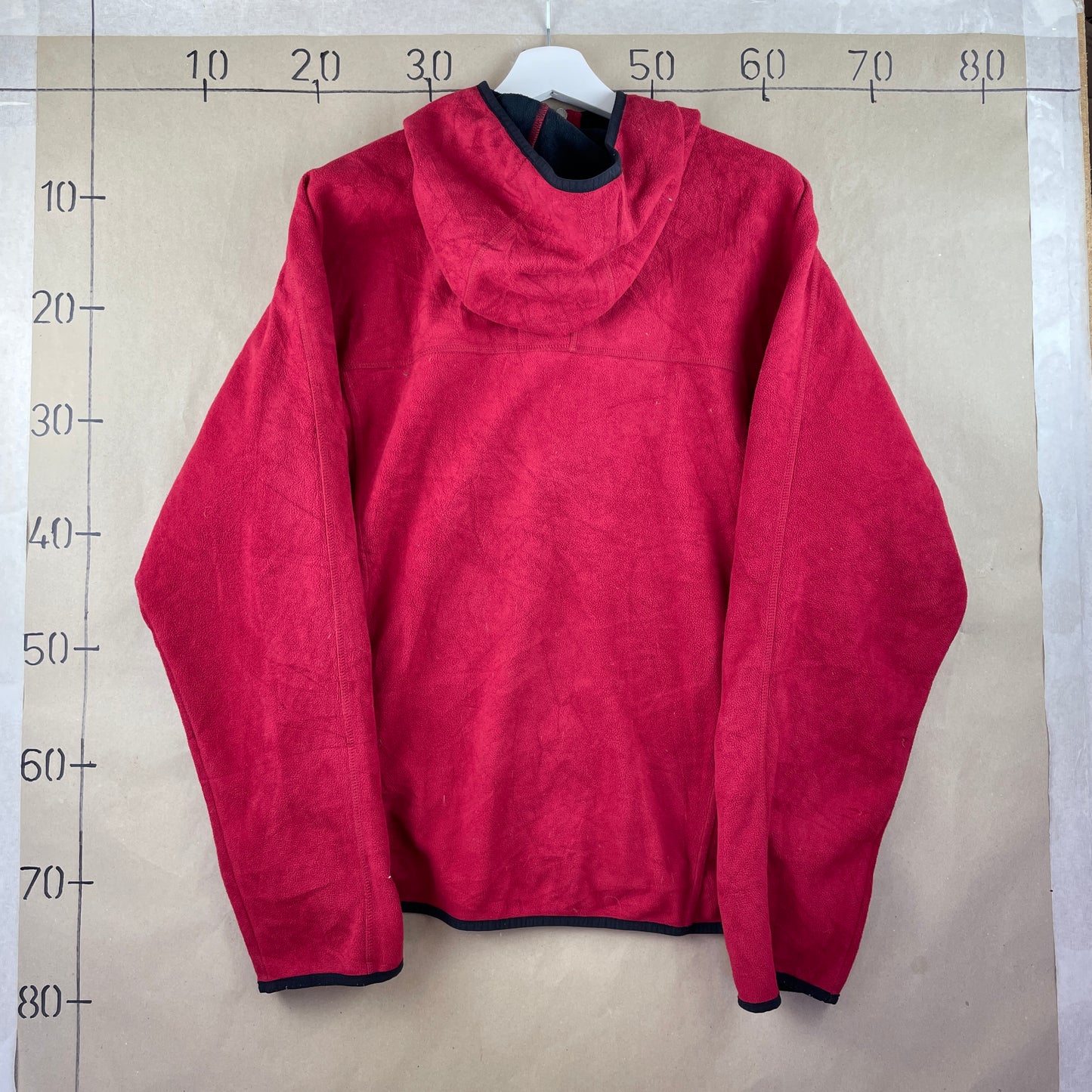 Rød Vintage L.L.Bean Fleece Hoodie