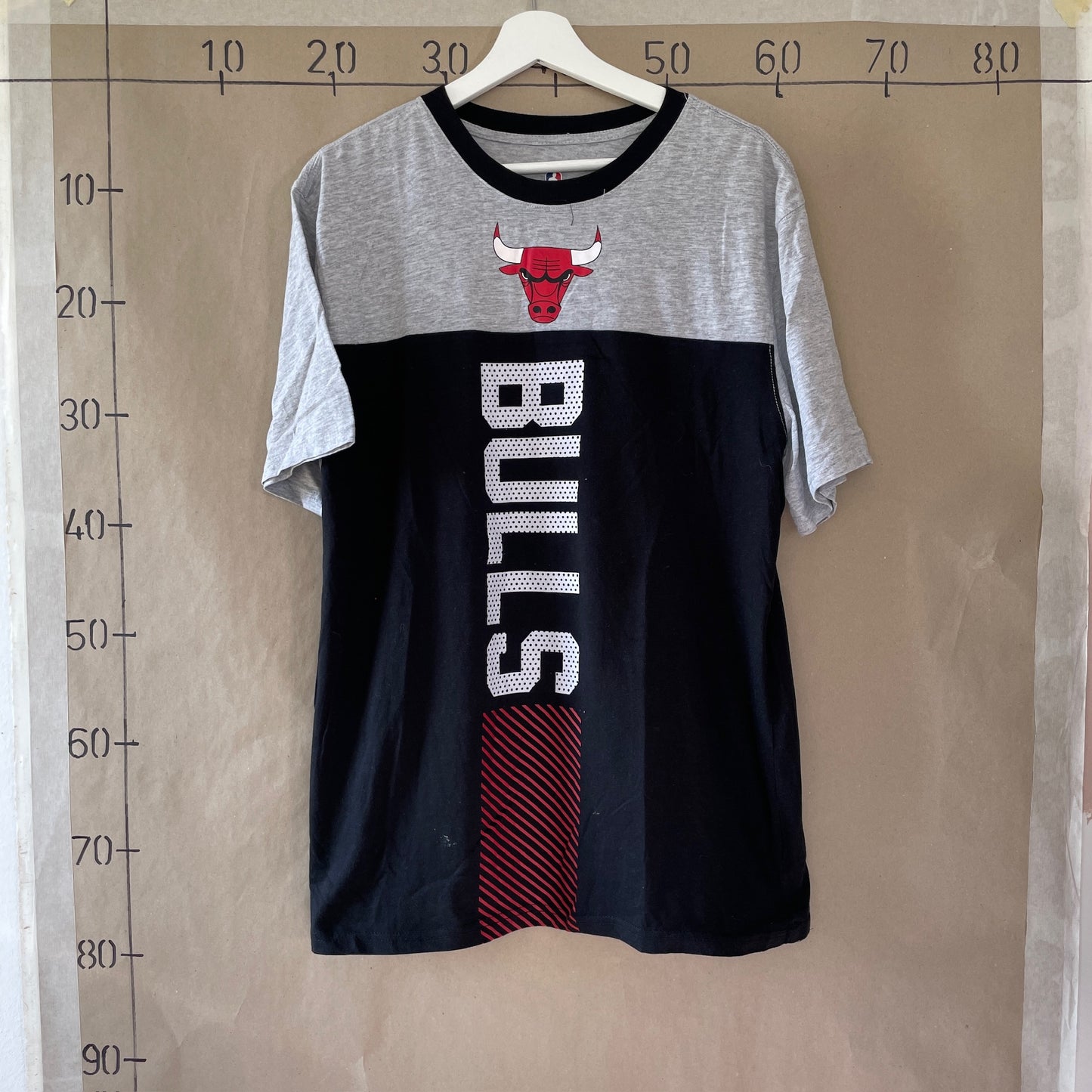Sort & Grå NBA Bulls T-Shirt
