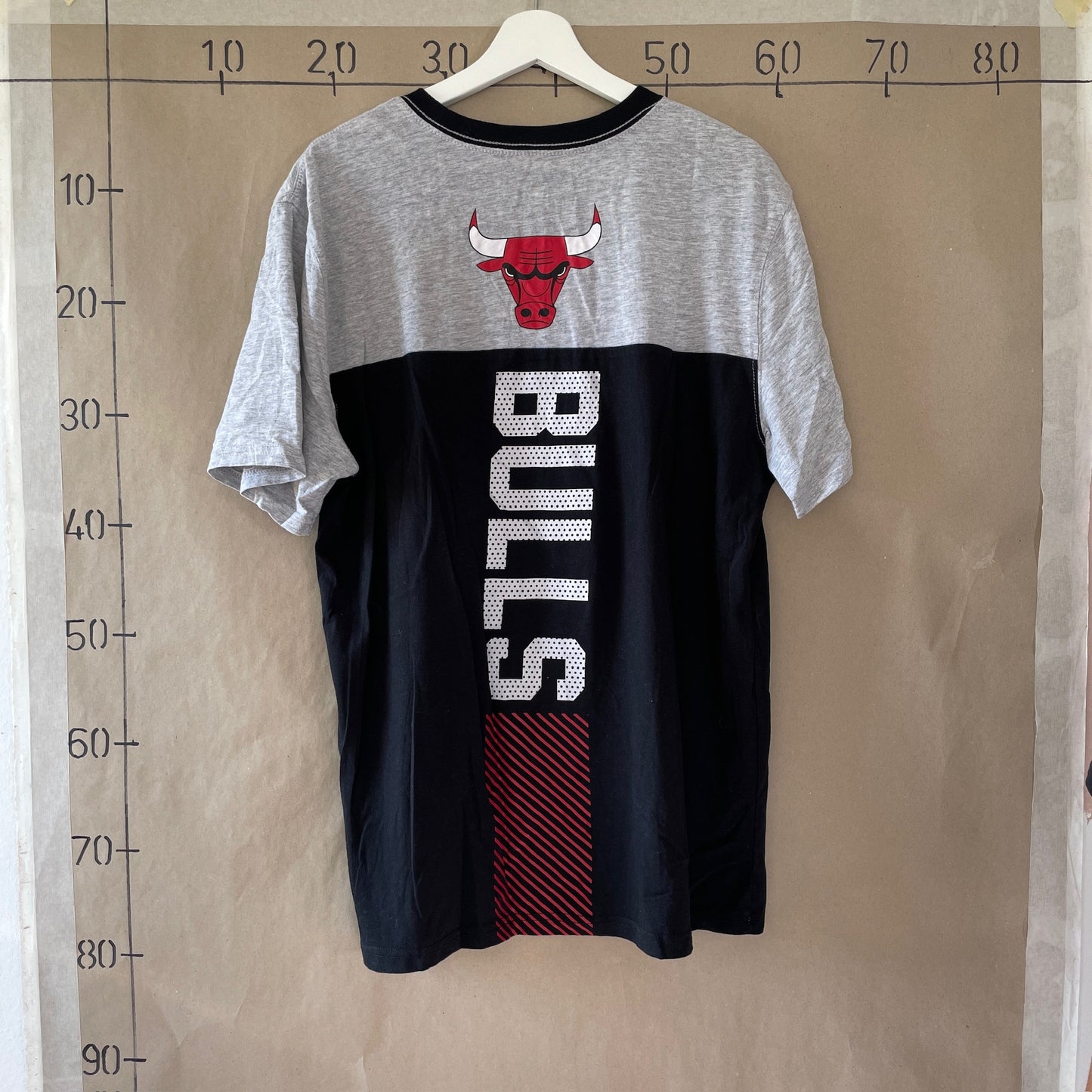 Sort & Grå NBA Bulls T-Shirt
