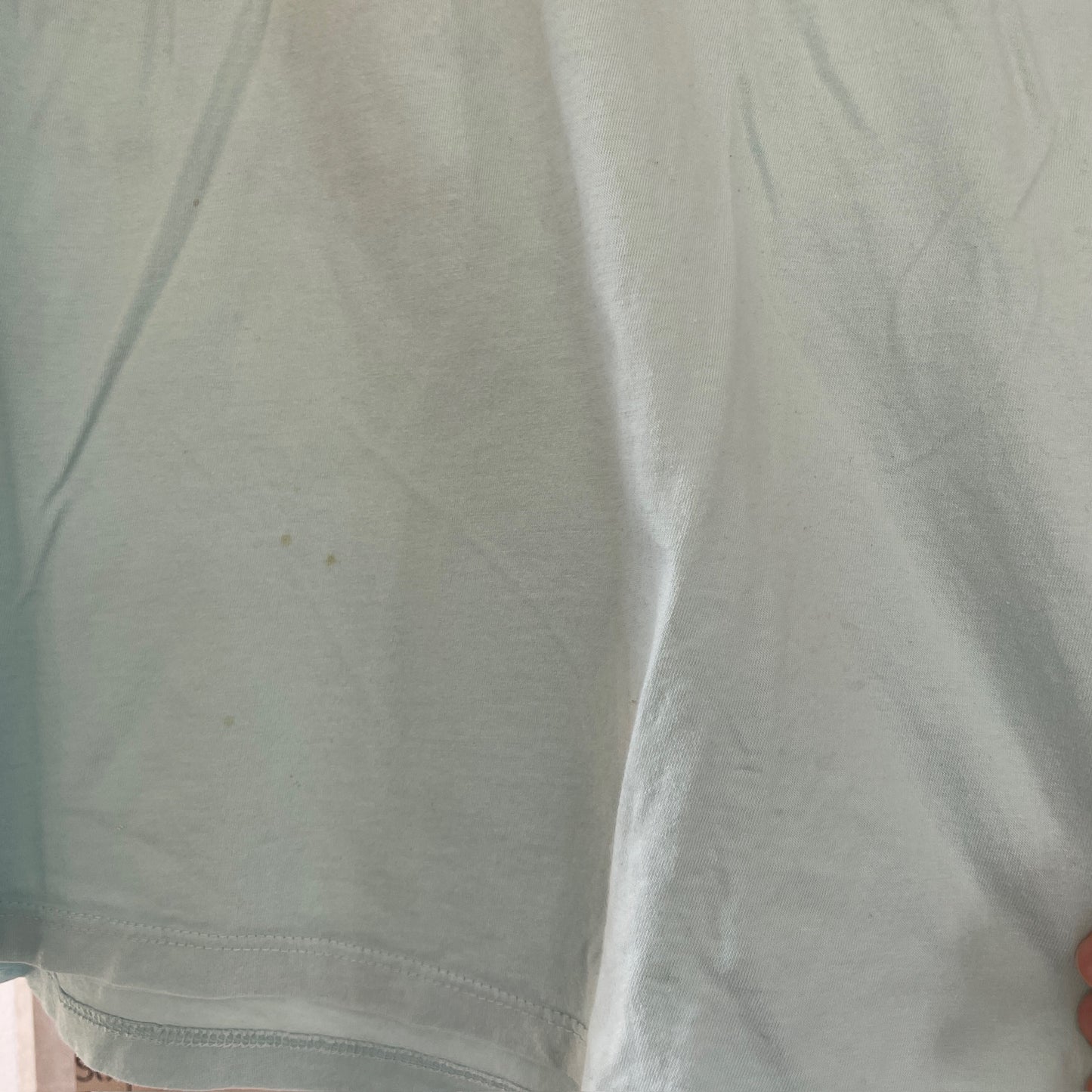 Turkis Blå Vintage "Anime" T-Shirt