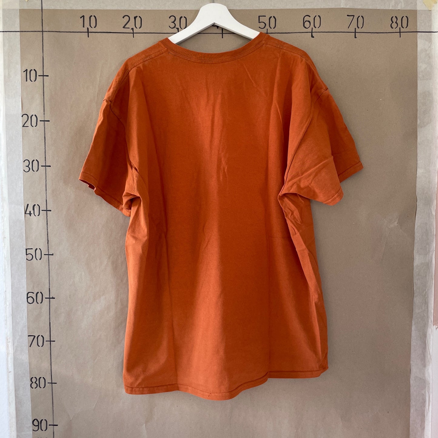 Orange Vintage "Fuck Art Make Tees" T-Shirt