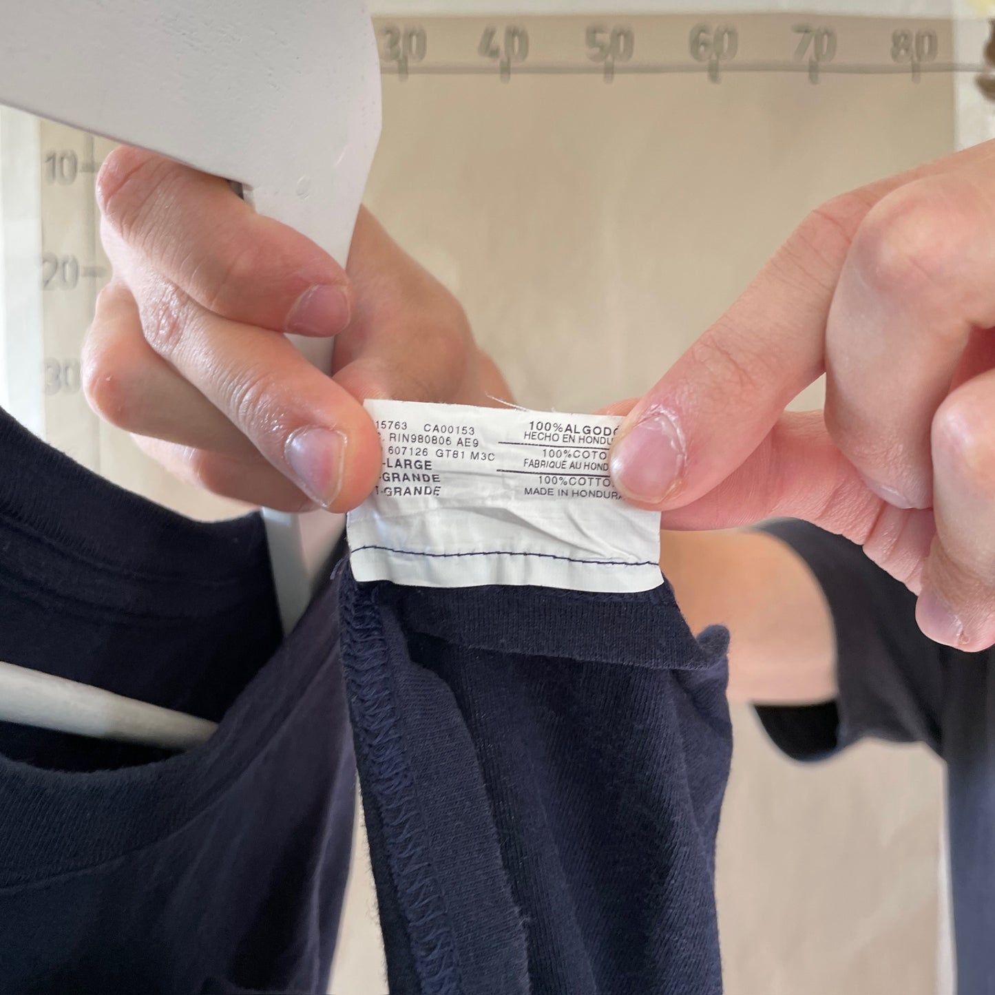 Mørkeblå Champion T-Shirt