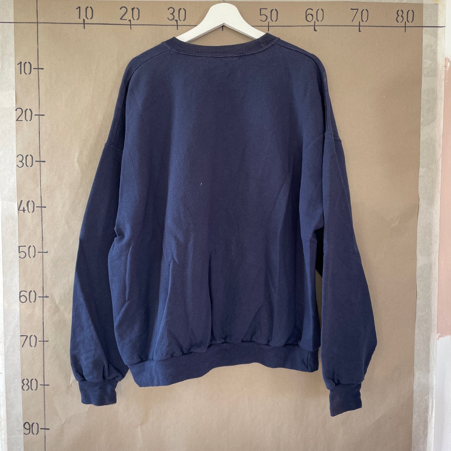 Mørkeblå Vintage Sweatshirt