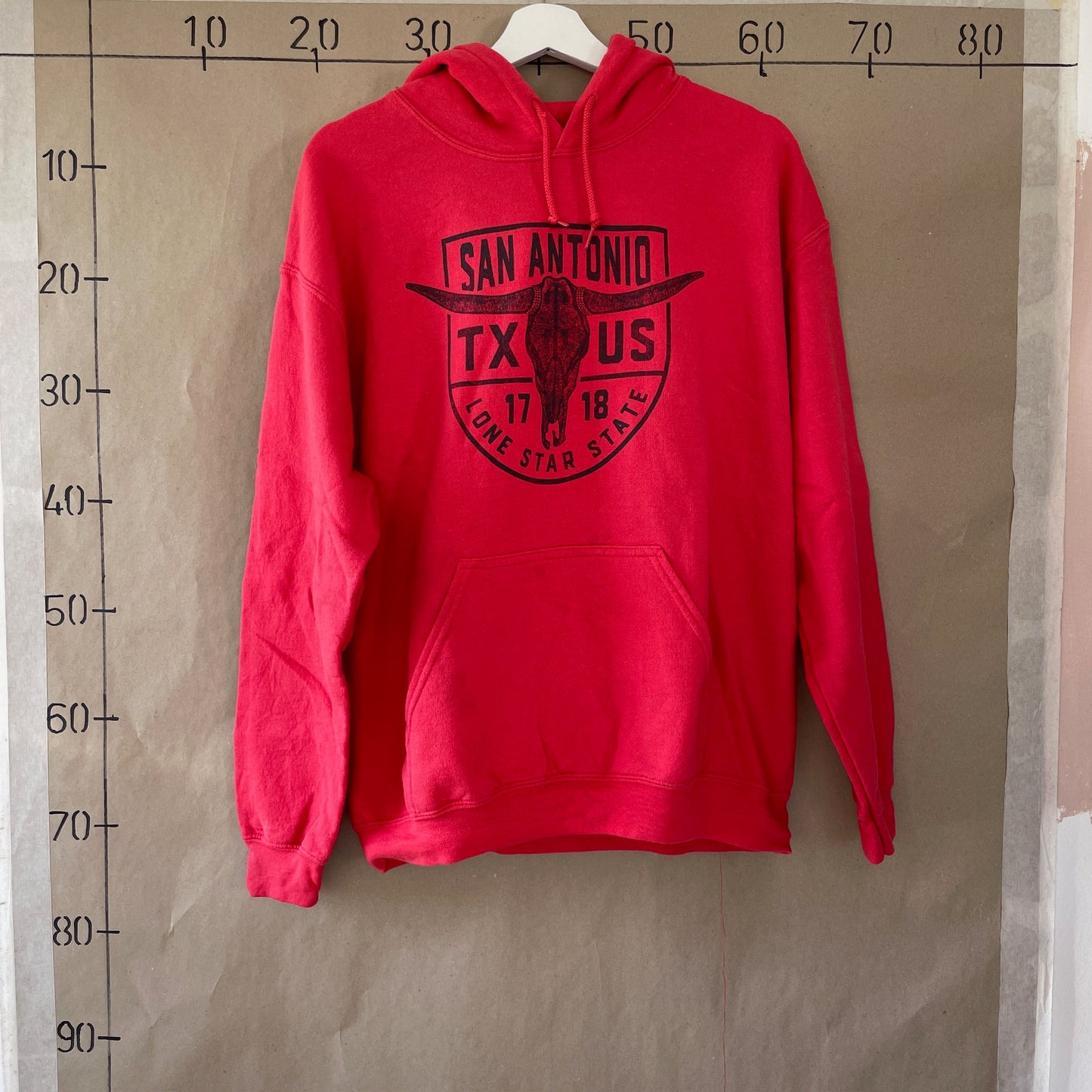 Pink Vintage "Texas" Hoodie