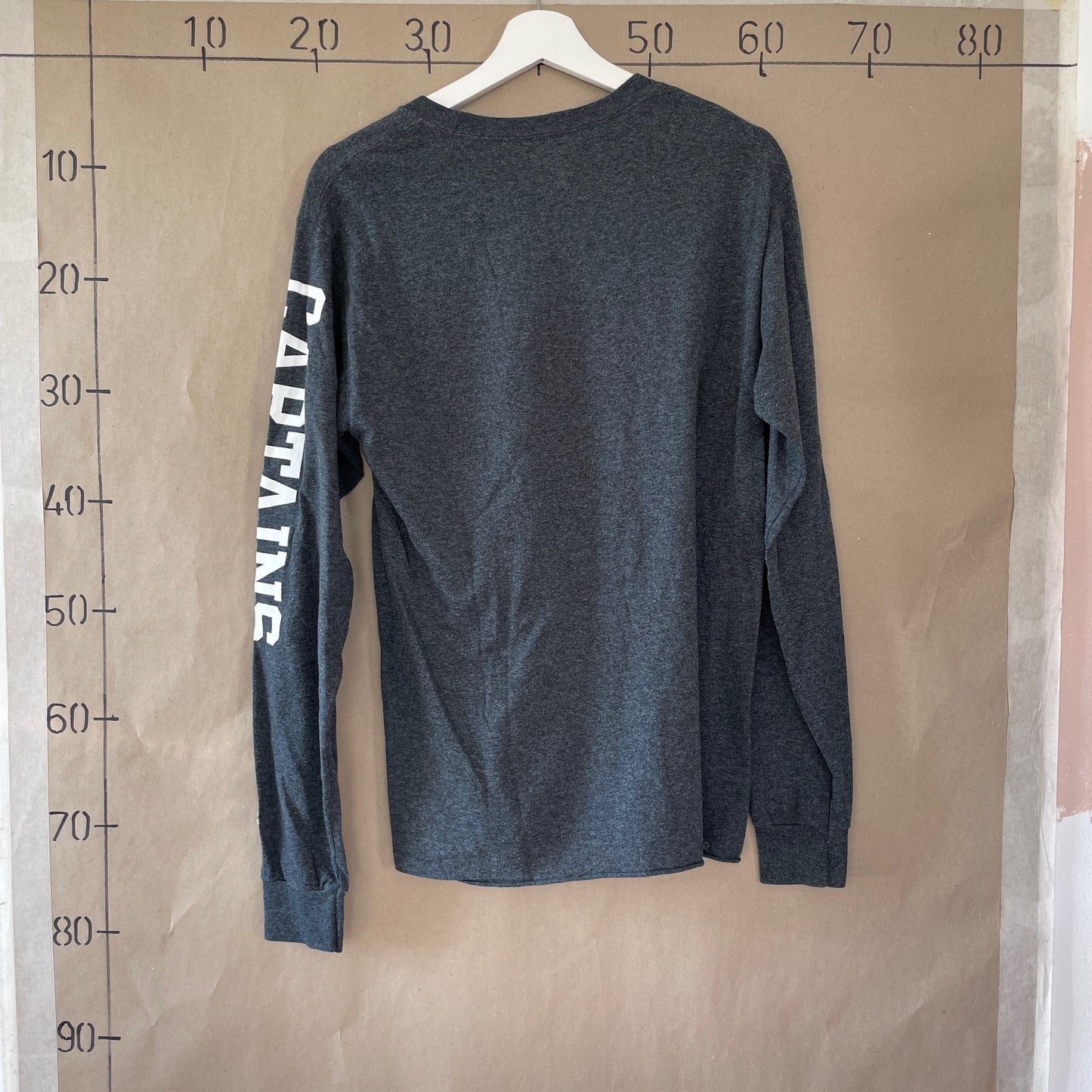 Grå Langærmet Champion T-Shirt