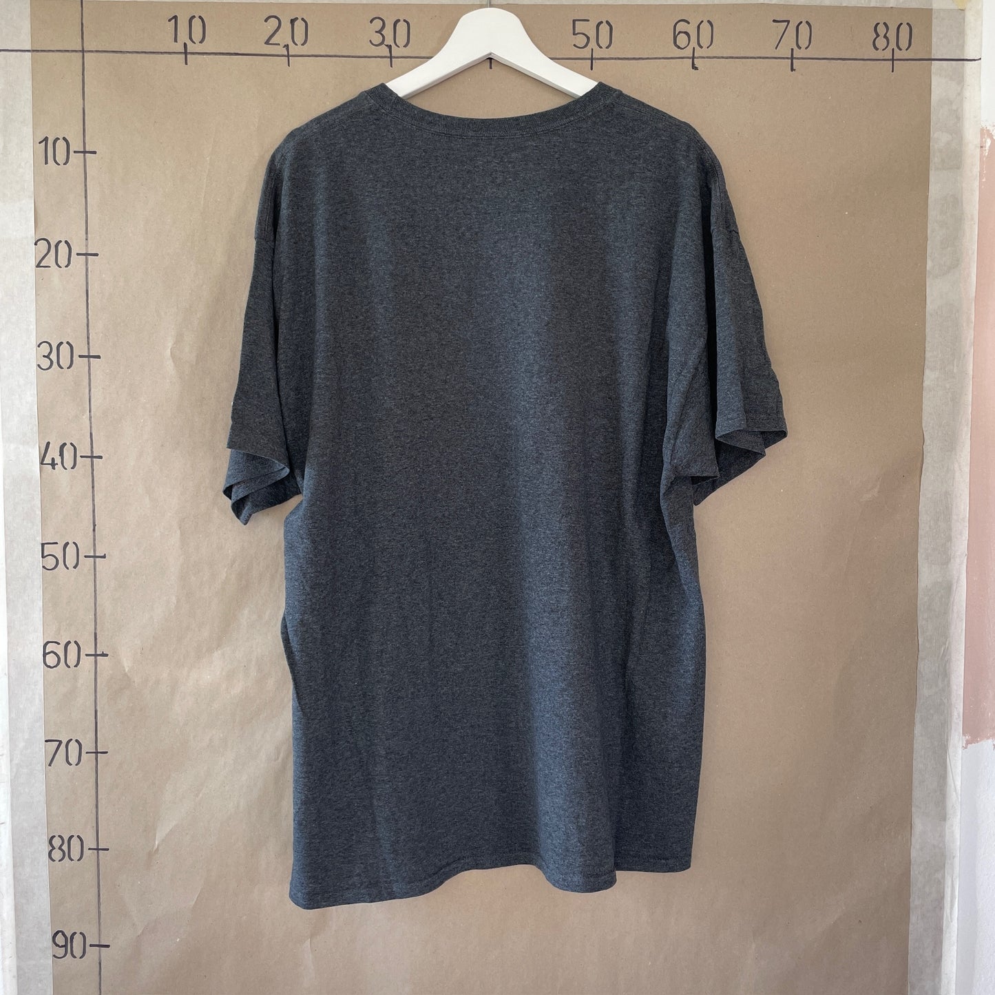 Grå Vintage "Basketball Champion" T-Shirt