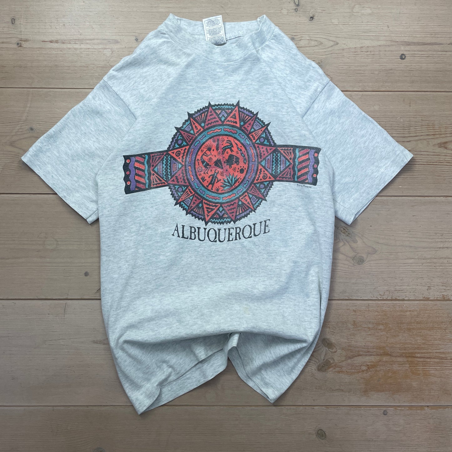 Grå Vintage Albuquerque T-Shirt