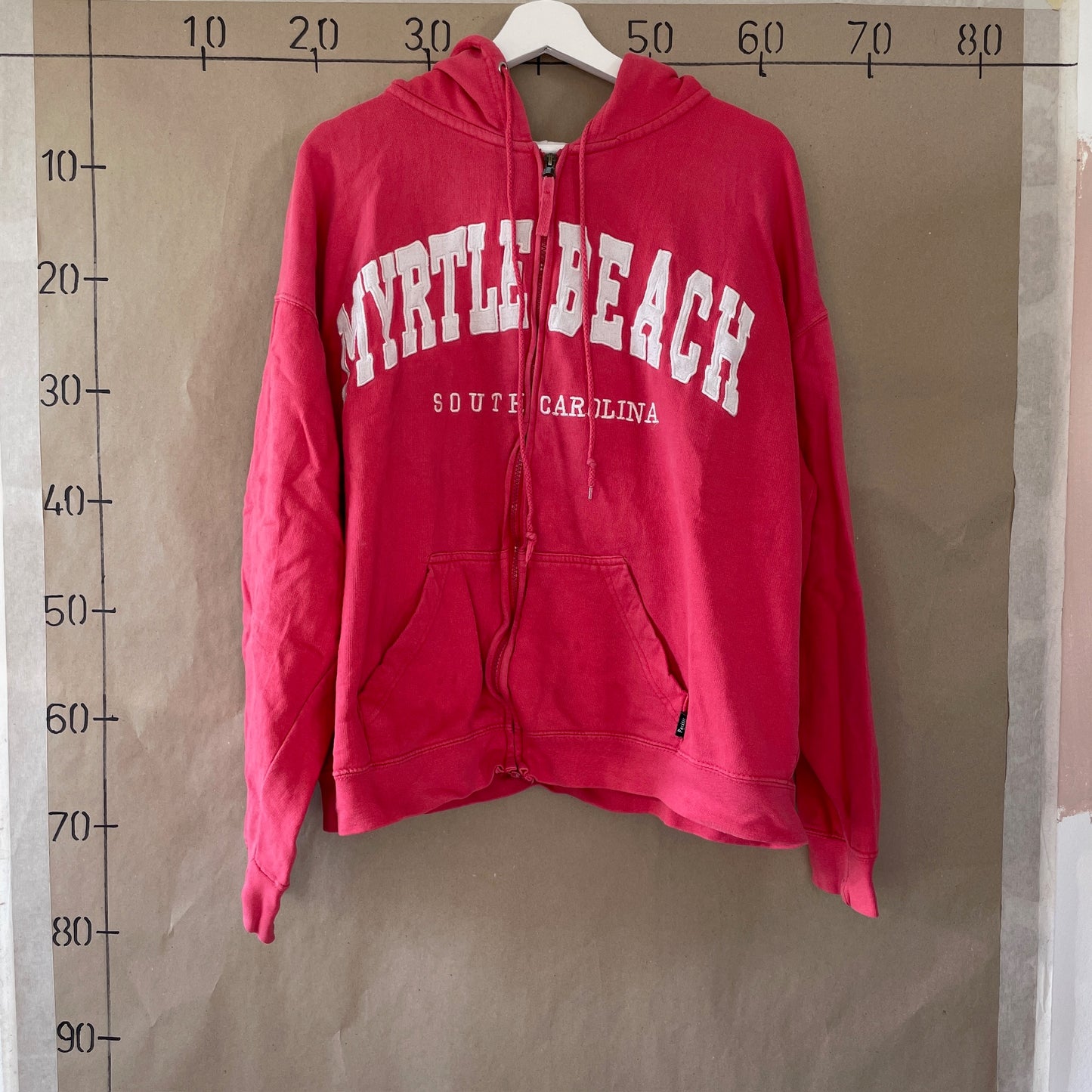Vintage Pink "Myrtle Beach" Hoodie