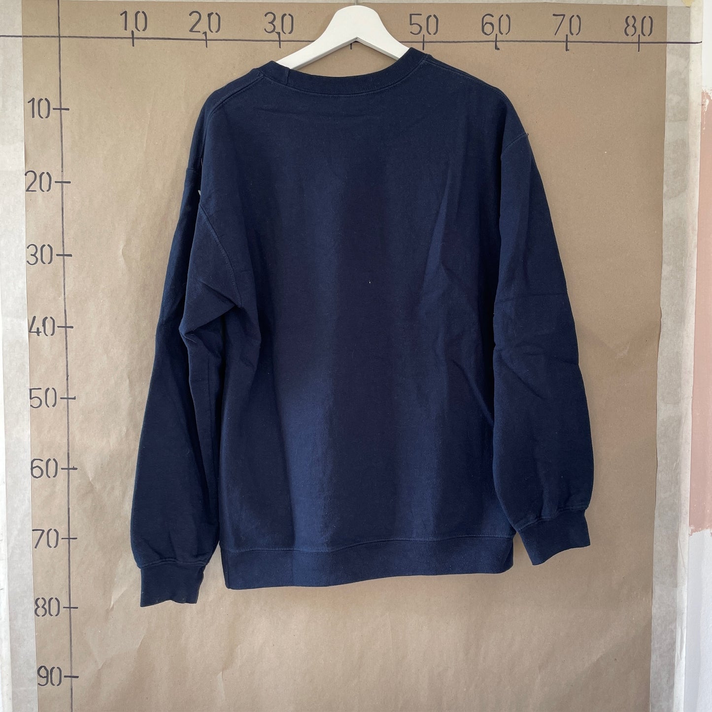 Mørkeblå Vintage Sweatshirt