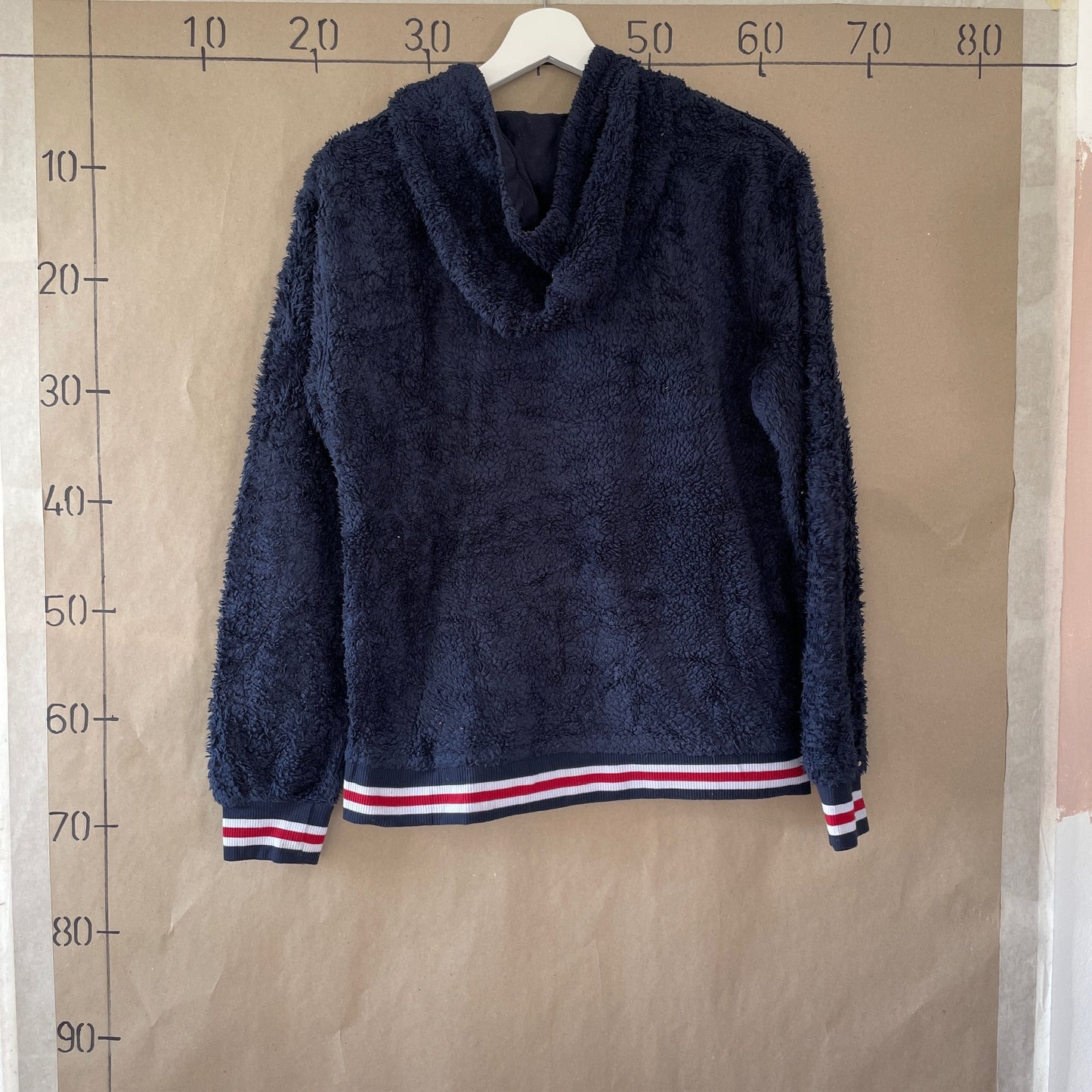 Mørkeblå Fila Hoodie