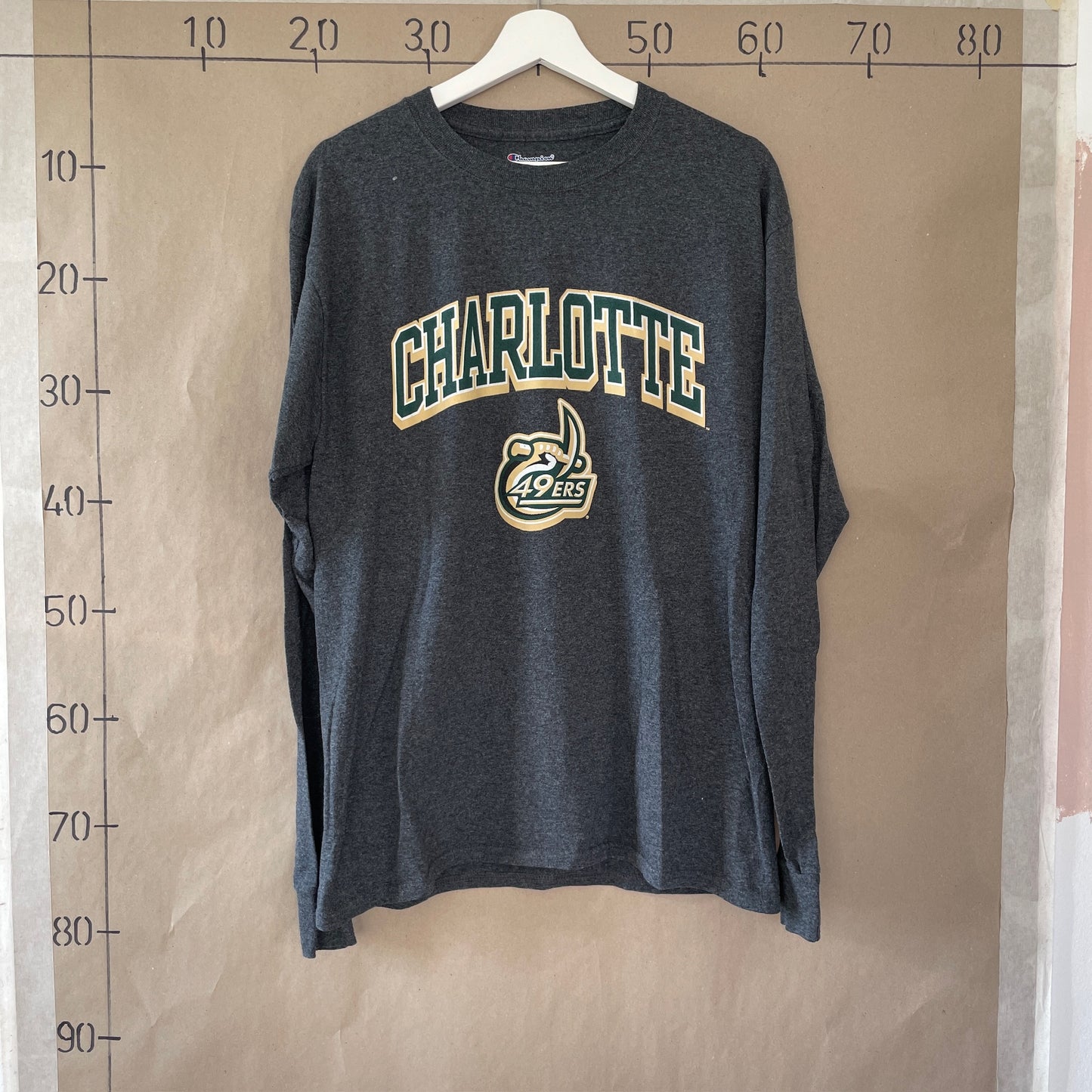 Grå Langærmet 49’Ers Champion T-Shirt