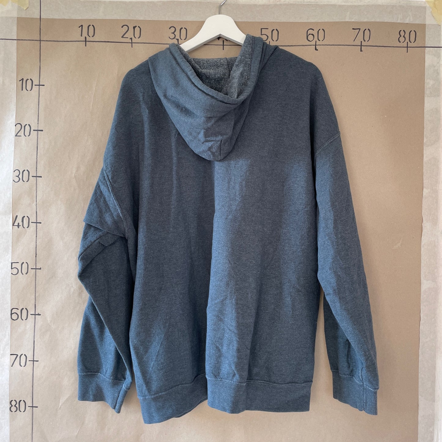 Navyblå Vintage Hoodie