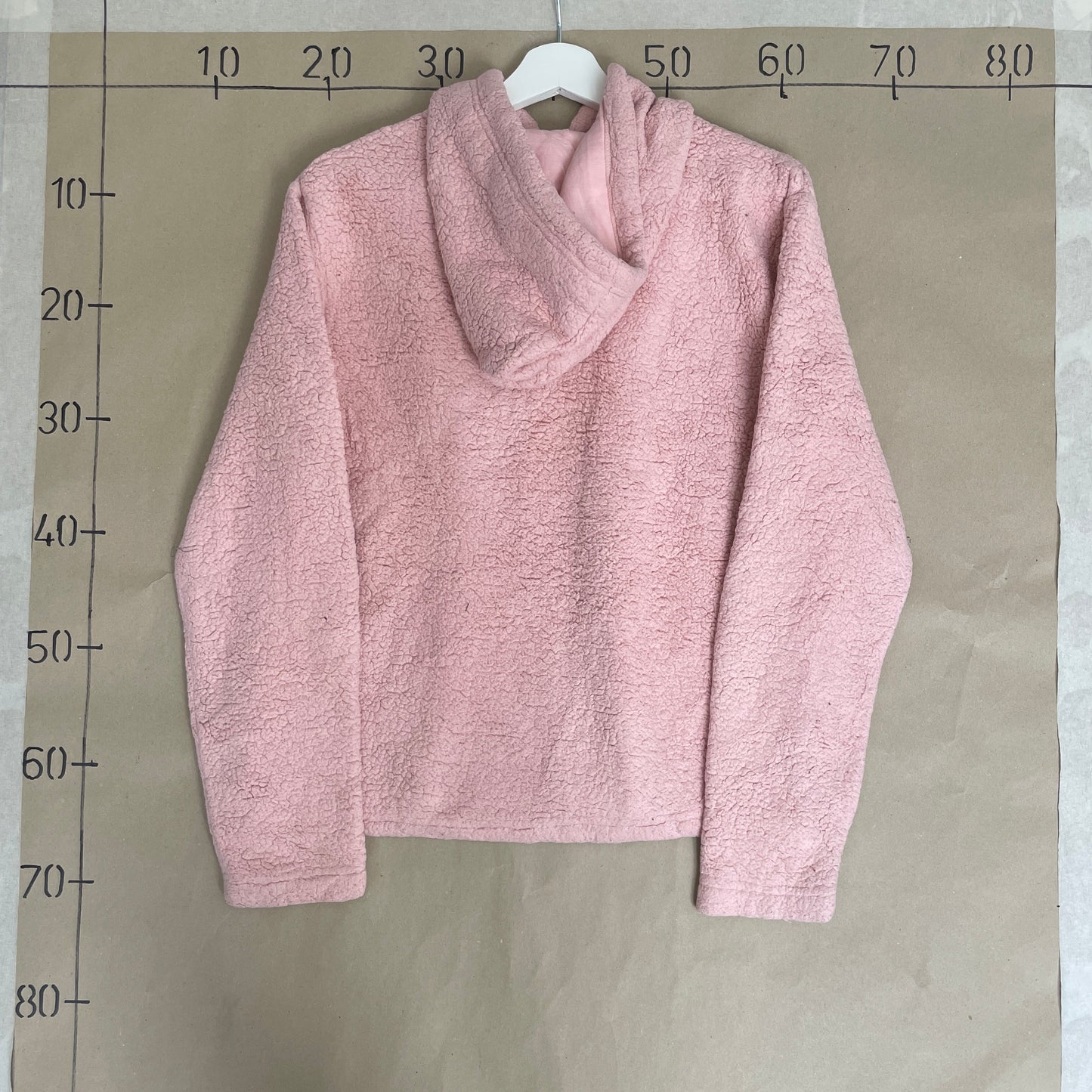 Lyserød Fila Fleece Hoodie