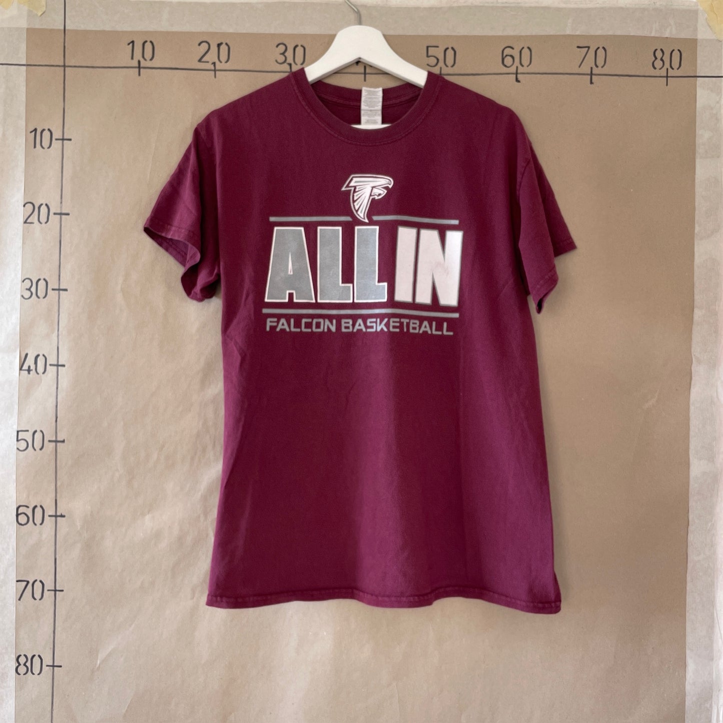 Bourdeaux Rød Vintage T-Shirt