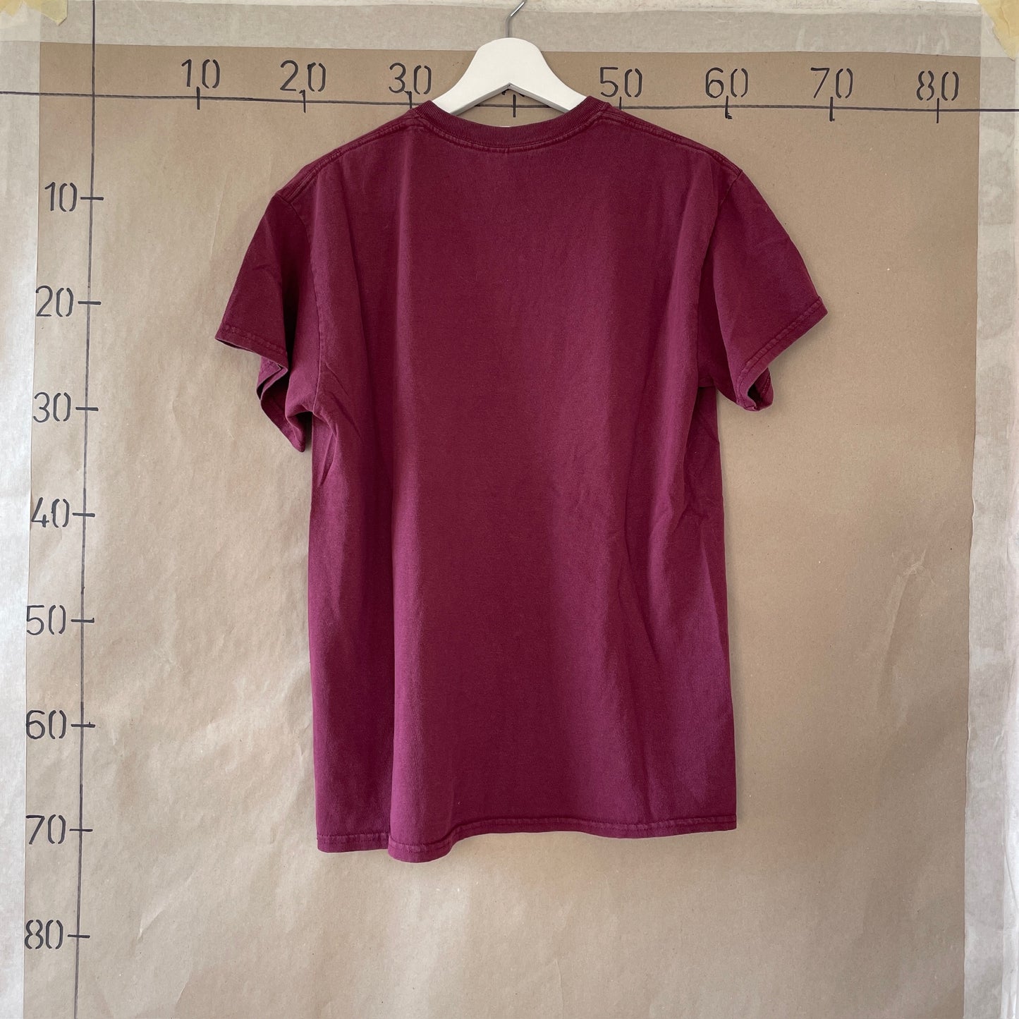 Bourdeaux Rød Vintage T-Shirt