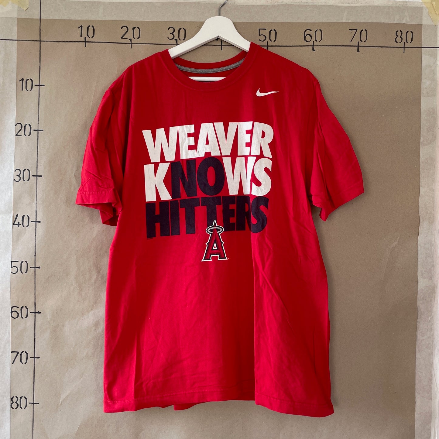 Rød Nike T-Shirt